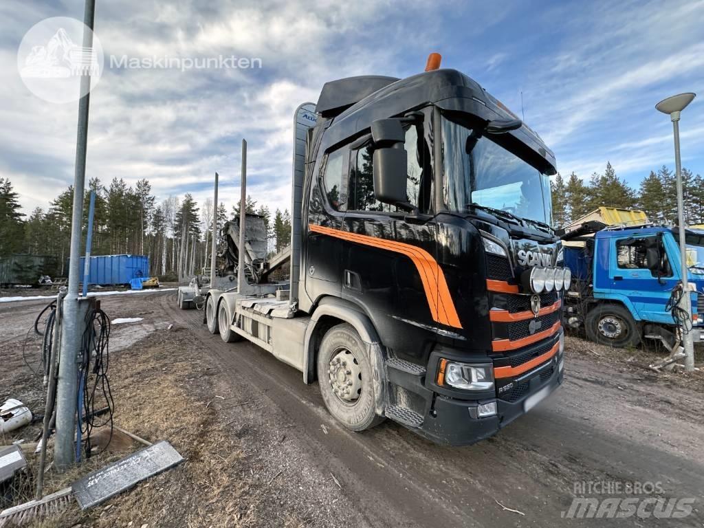 Scania R 650 Ekipage Vozy na přepravu kmenů