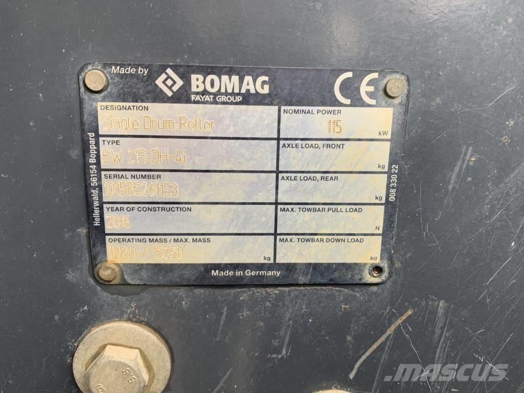 Bomag BW 213 D H-4 i Půdní kompaktory