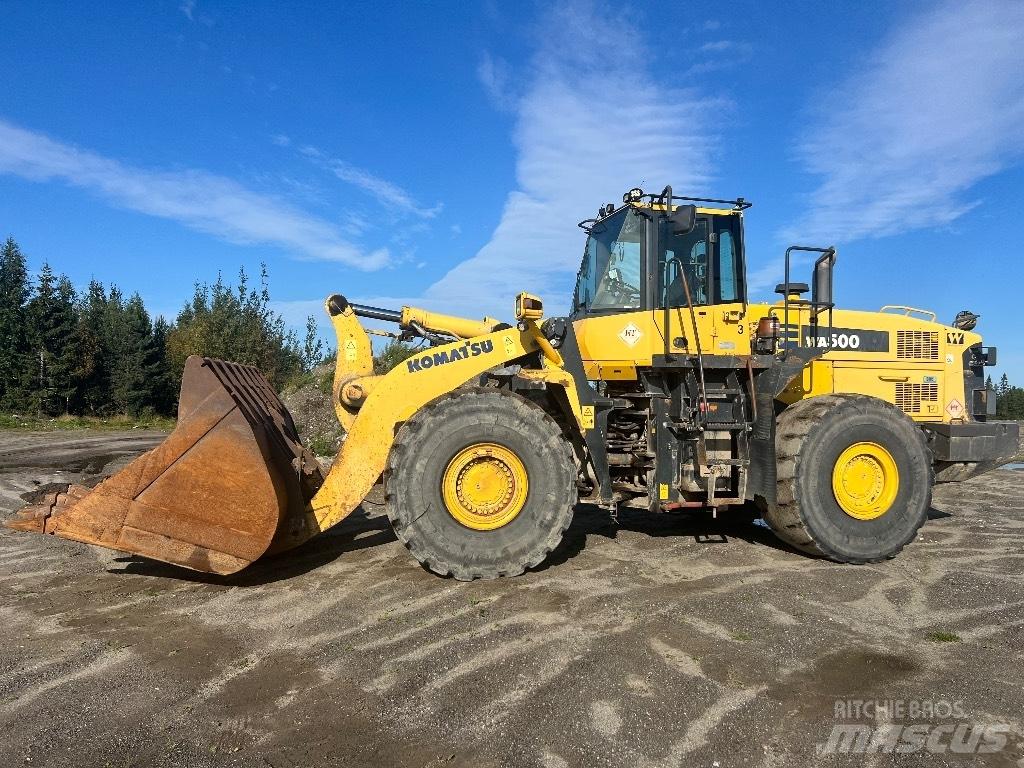 Komatsu WA 500-6 Kolové nakladače