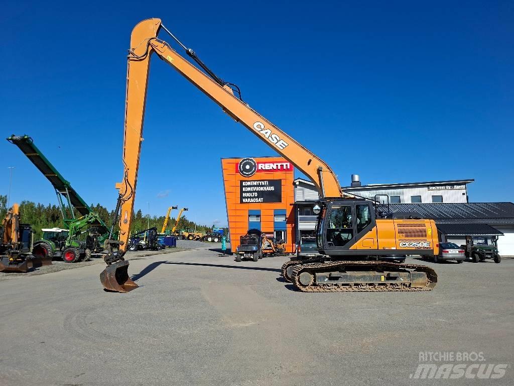 CASE CX 250 E LR Rýpadla s dlouhým dosahem