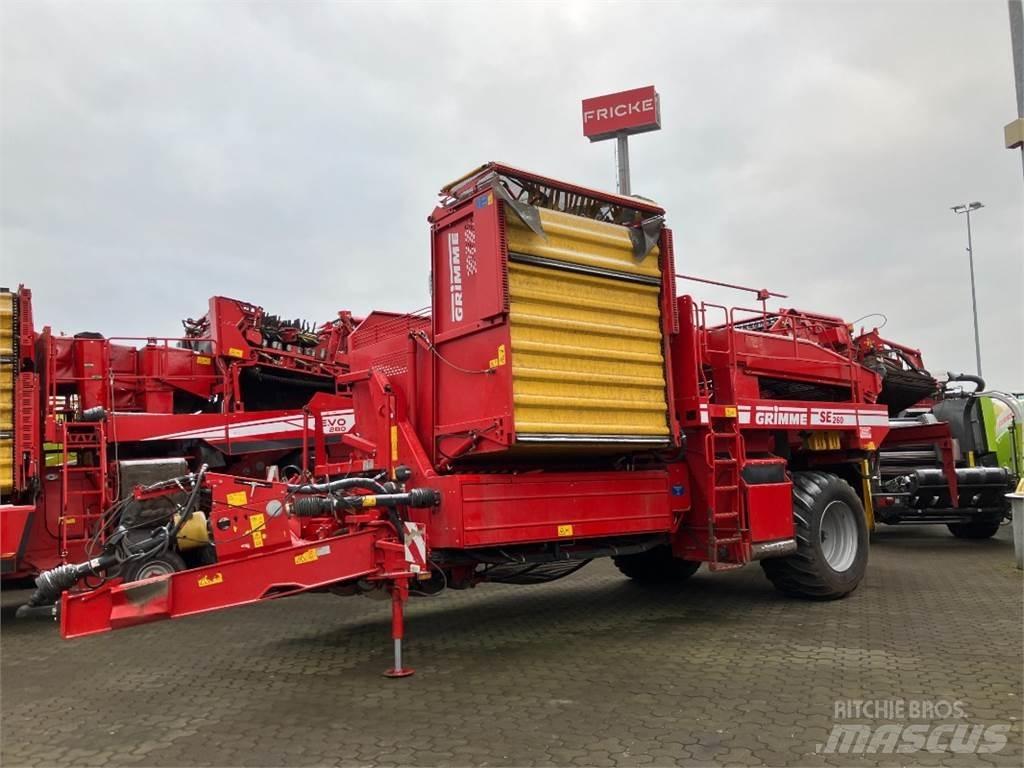 Grimme SE 260 UB Cibulové kombajny