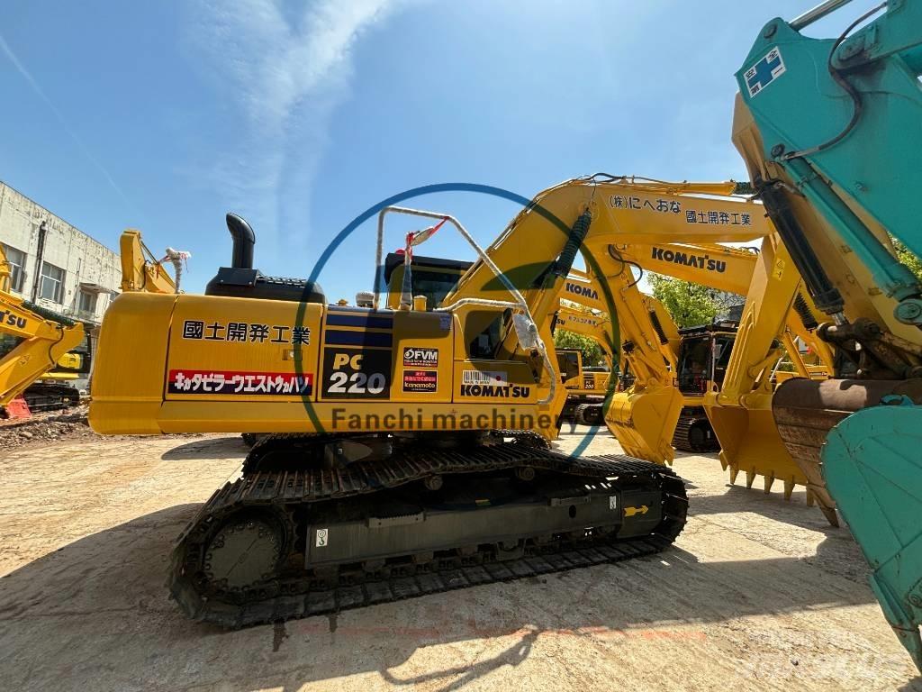 Komatsu PC 220 Pásová rýpadla
