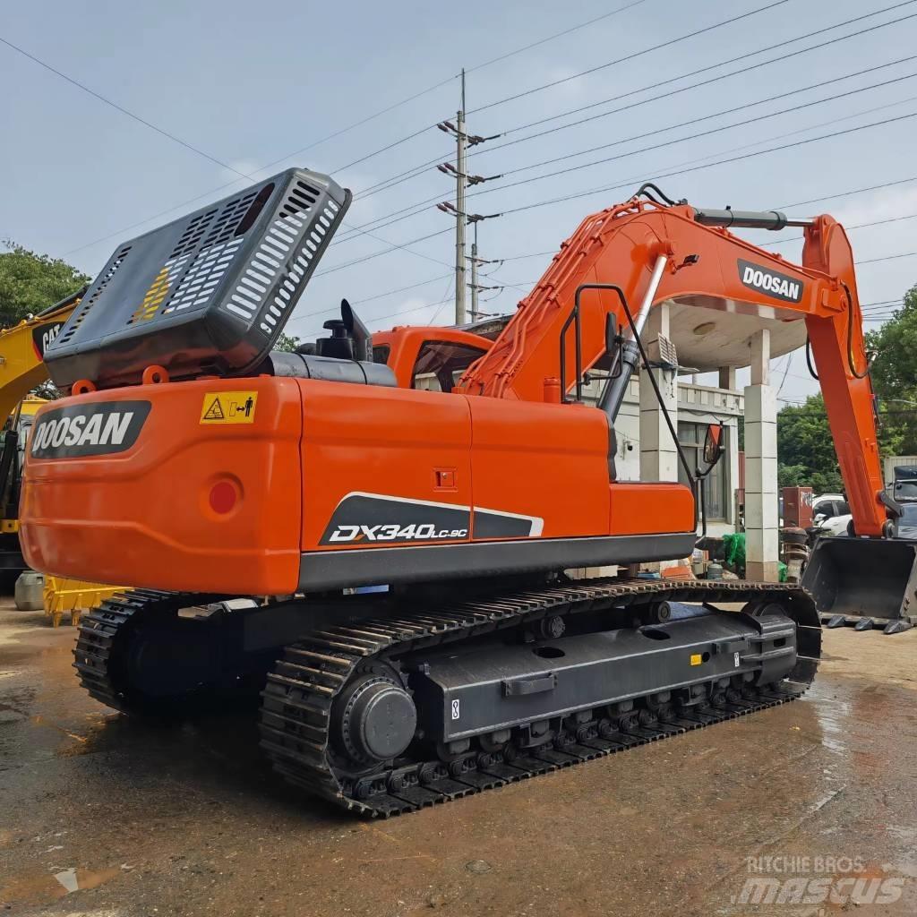 Doosan DX 340 LC-9C Pásová rýpadla