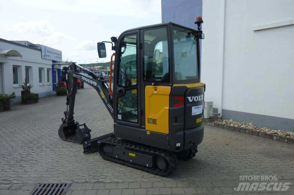 Volvo EC 18 E Mini rýpadla < 7t