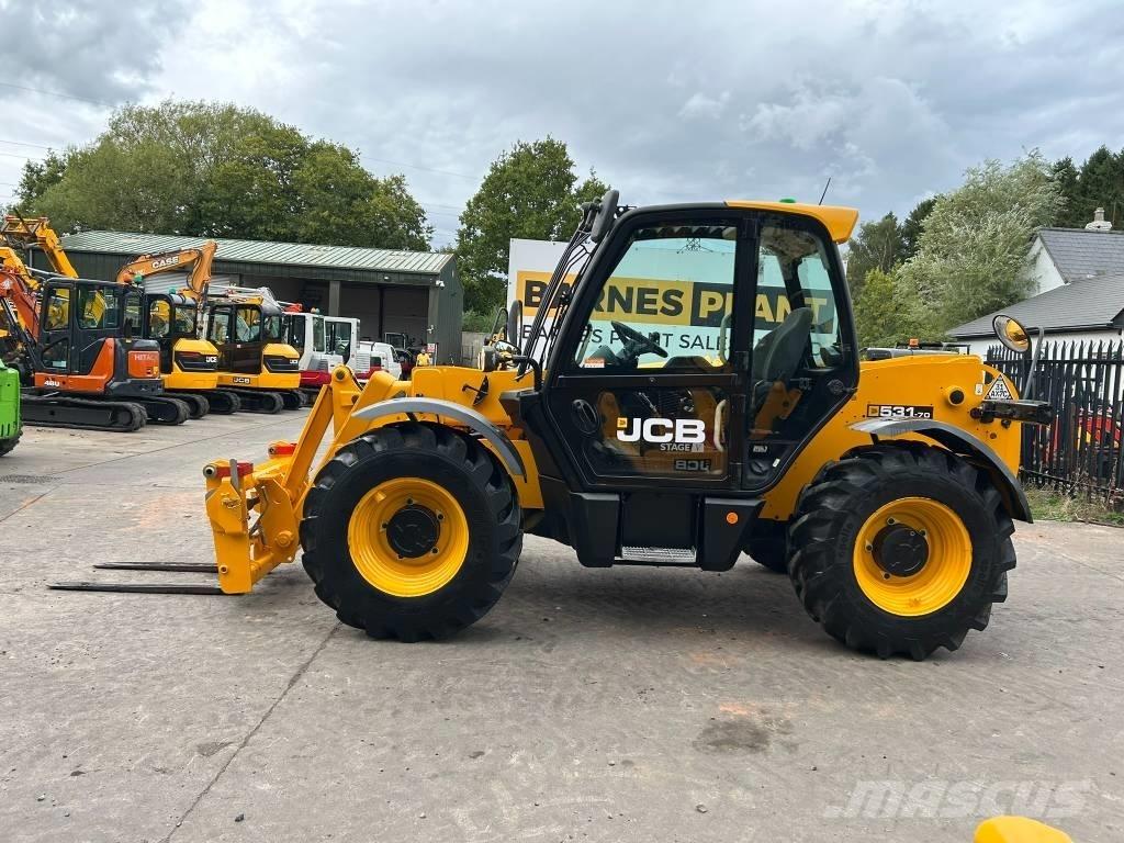JCB 531-70 Teleskopické manipulátory