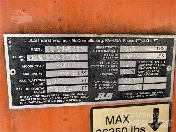JLG 1350 SJP Teleskopické plošiny