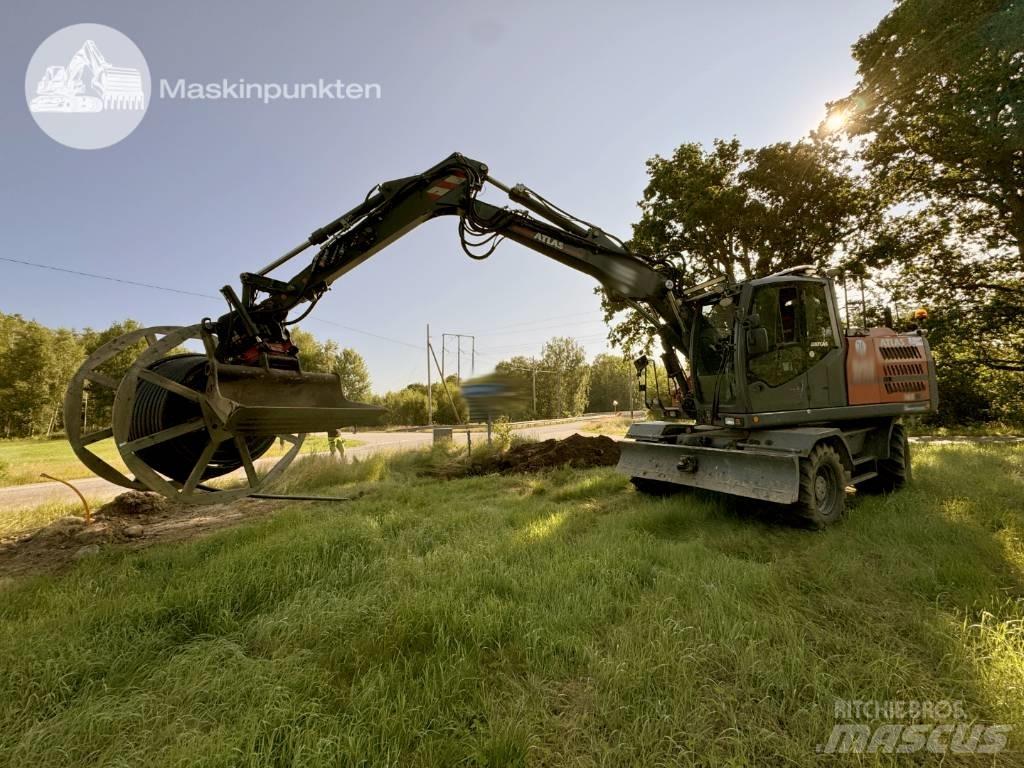 Atlas 160 W Kolová rýpadla