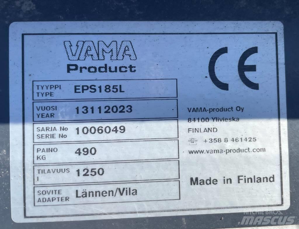 Vama EPL185L Kompaktní přídavné zařízení pro traktory