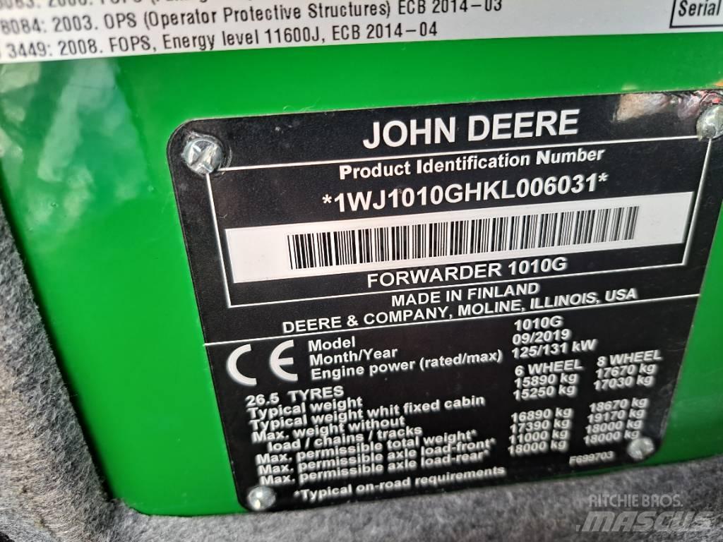 John Deere 1010G Vyvážecí traktory