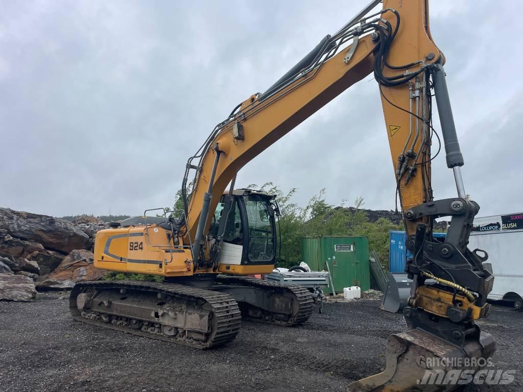 Liebherr R 924 Pásová rýpadla