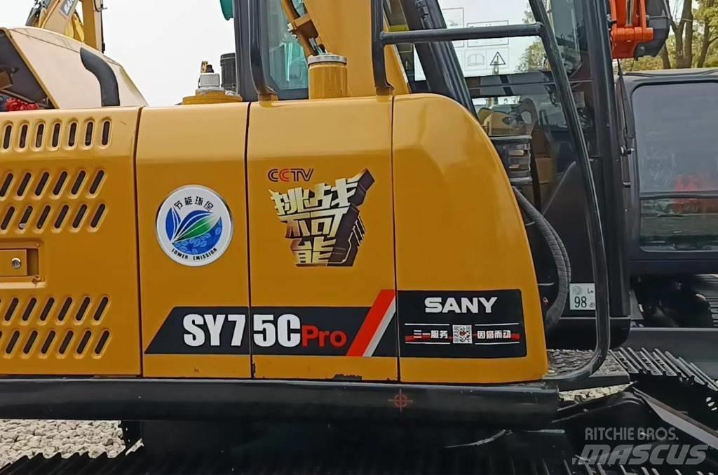 Sany SY 75 C Pásová rýpadla