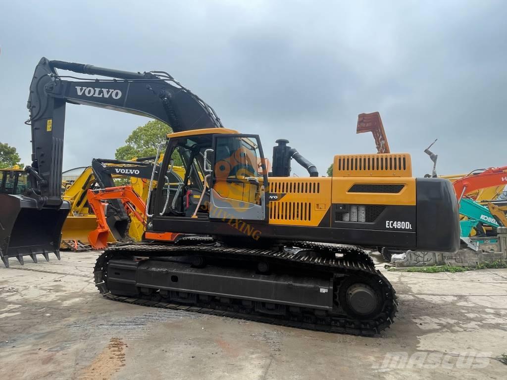 Volvo EC 480DL Pásová rýpadla