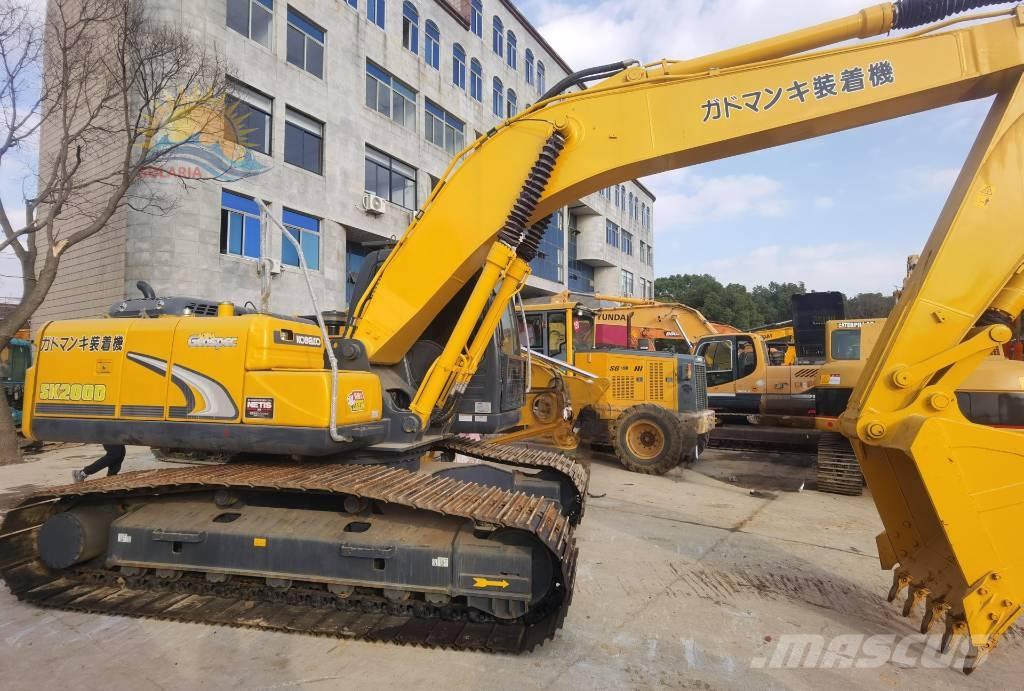 Kobelco SK 200 Pásová rýpadla