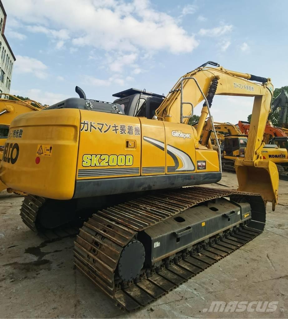 Kobelco SK 200 Pásová rýpadla