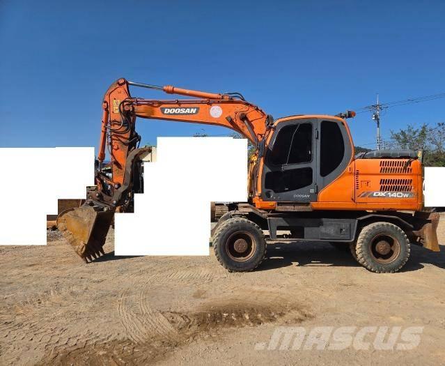 Doosan DX 140 WV-3 Kolová rýpadla