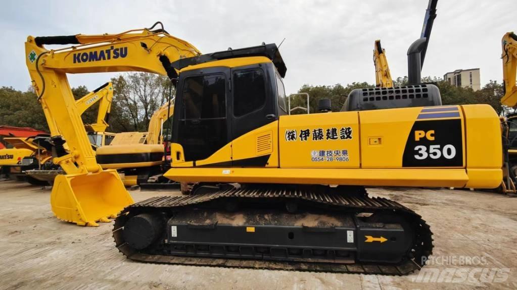 Komatsu PC 350 Pásová rýpadla