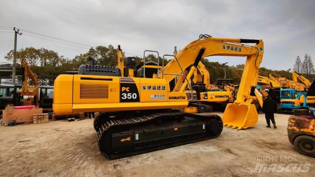 Komatsu PC 350 Pásová rýpadla