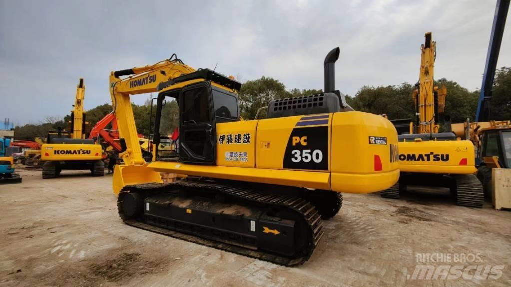 Komatsu PC 350 Pásová rýpadla