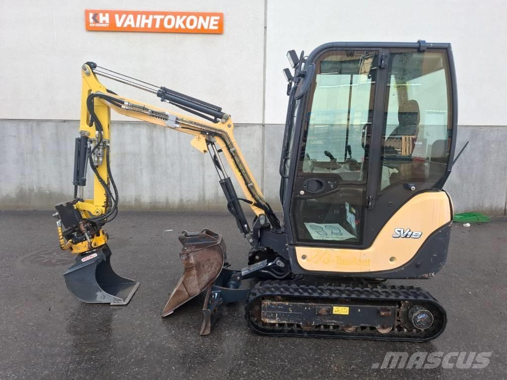 Yanmar SV 18 Mini rýpadla < 7t