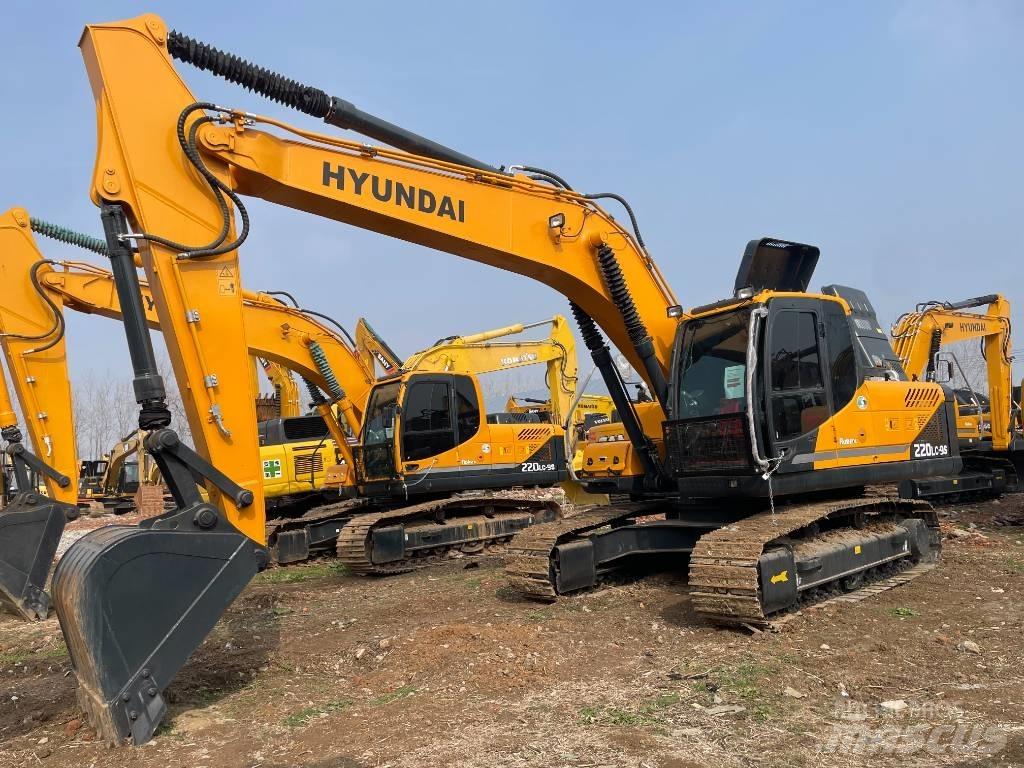 Hyundai 220 Pásová rýpadla