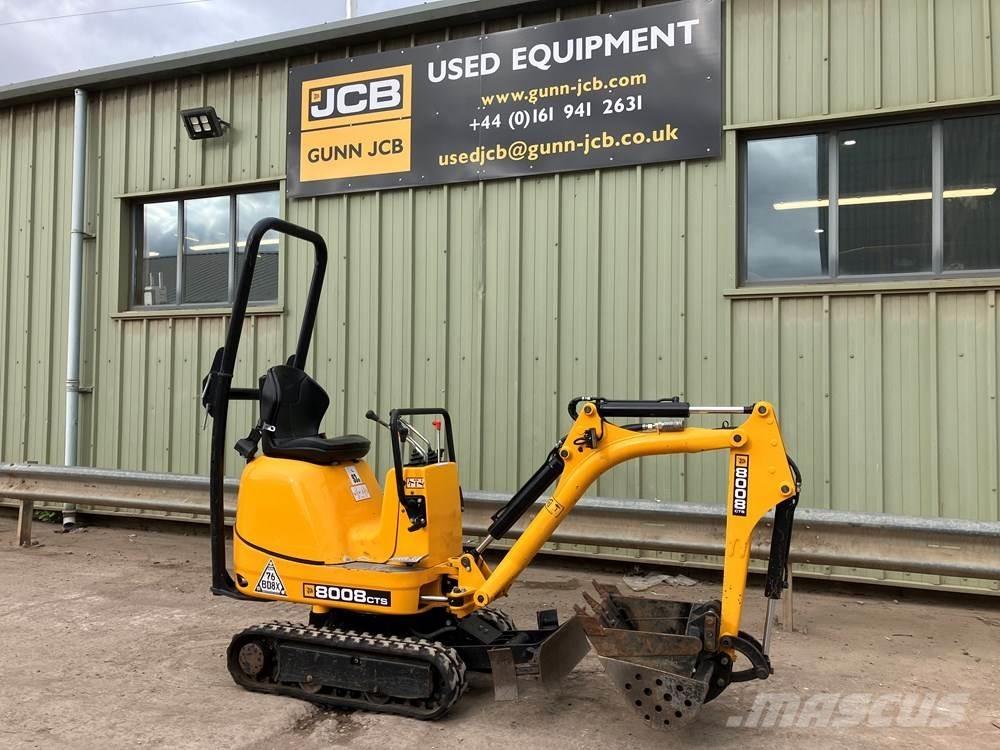 JCB MICRO 8008 Mini rýpadla < 7t