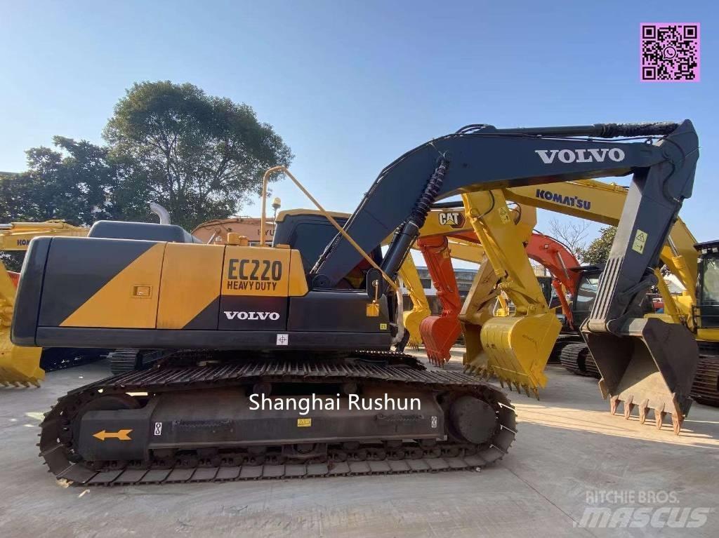 Volvo EC 220 Pásová rýpadla