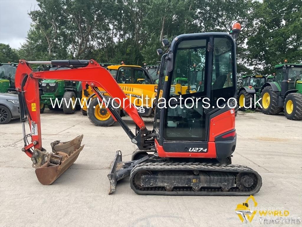 Kubota U 27-4 Mini rýpadla < 7t