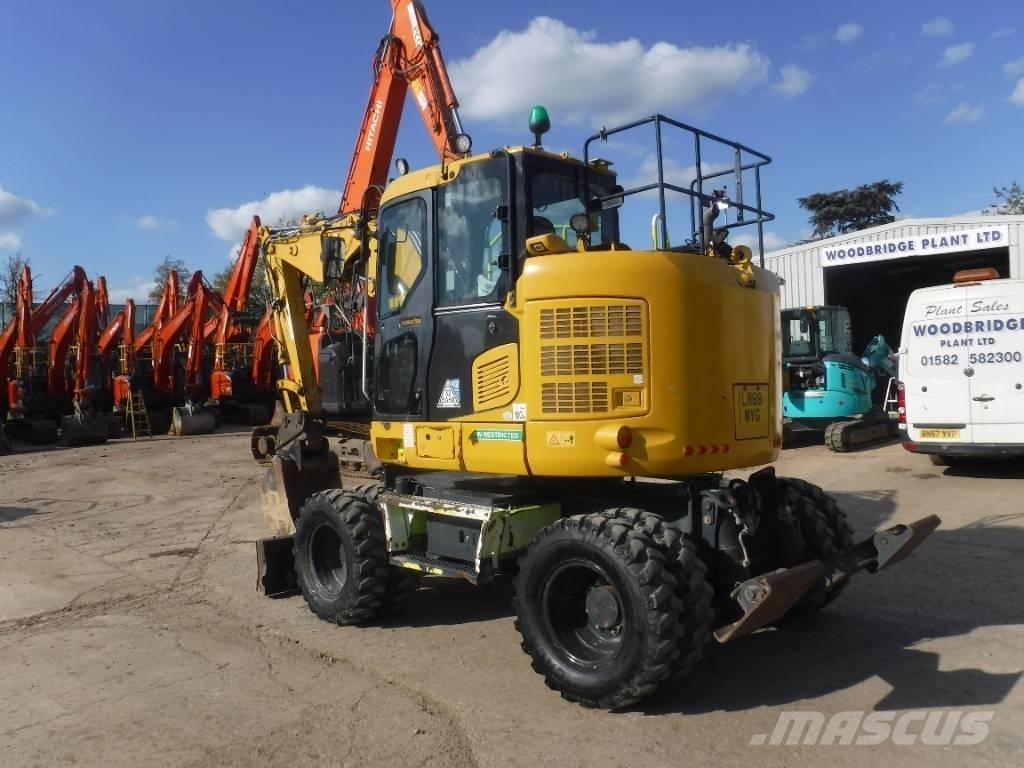 Komatsu PW118MR-11 Kolová rýpadla