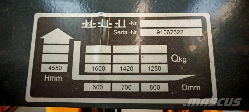 Jungheinrich ETV 116 Akumulátorové vozíky