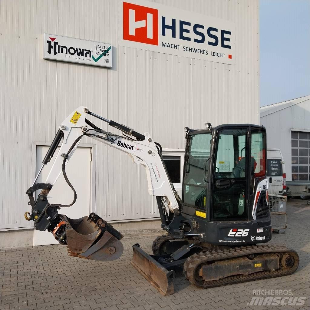 Bobcat E 26 Kabine Mini rýpadla < 7t