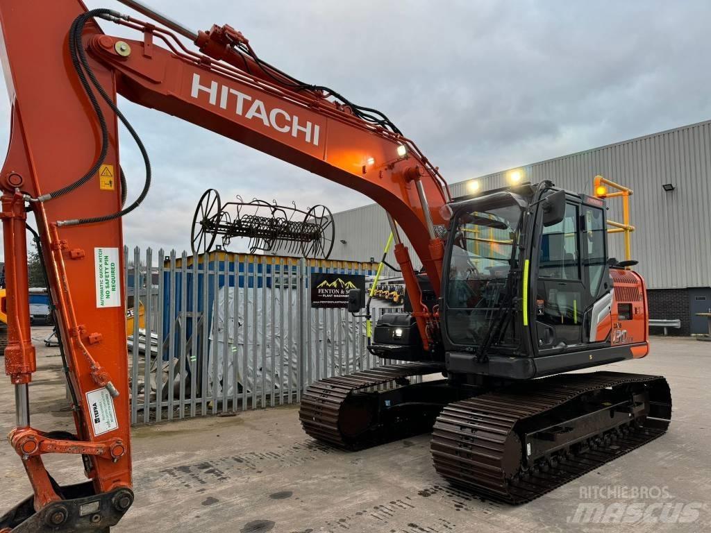 Hitachi ZX 130-7 Pásová rýpadla