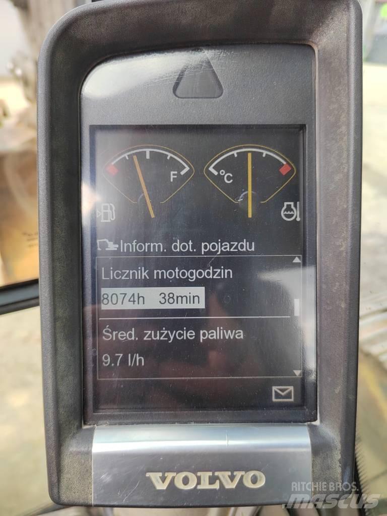 Volvo EC 180 DL Pásová rýpadla