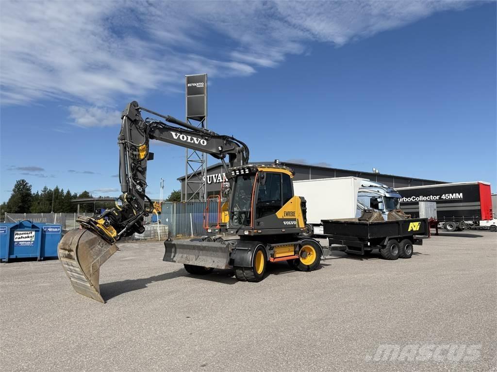 Volvo EWR130E Kolová rýpadla