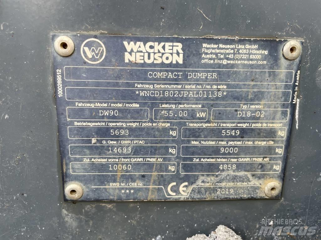 Wacker Neuson DW 90 Vyklápěcí dempry