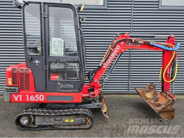 Hinowa v1650 Mini rýpadla < 7t