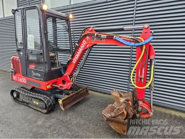 Hinowa v1650 Mini rýpadla < 7t
