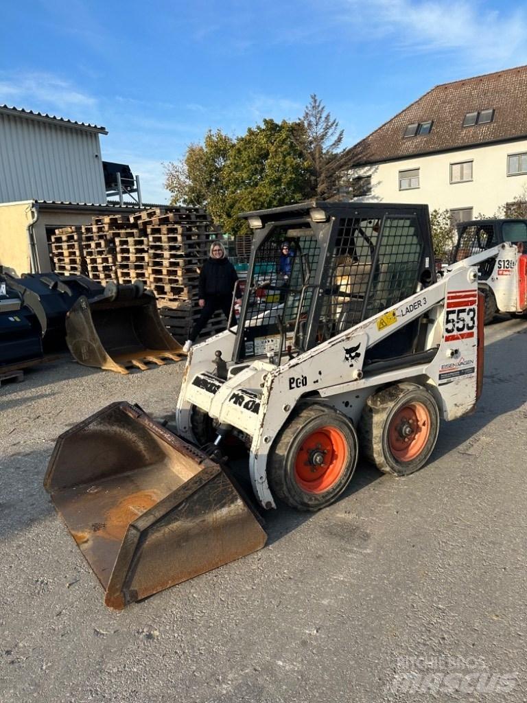 Bobcat 553 Smykem řízené nakladače