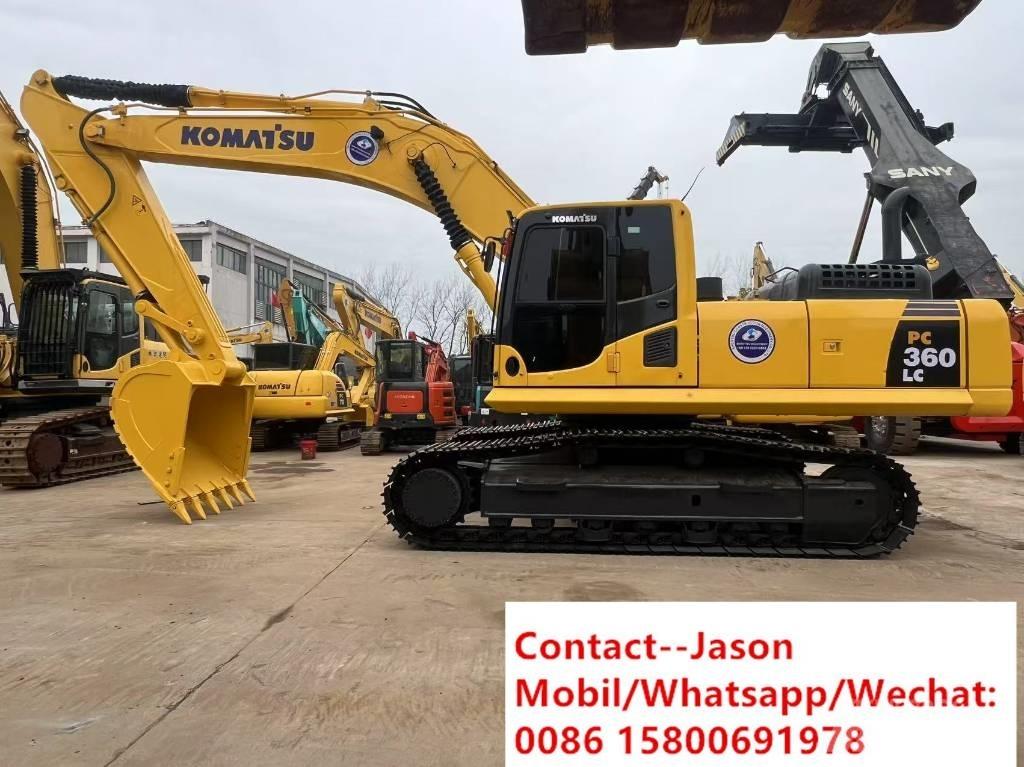 Komatsu PC 360 LC Pásová rýpadla