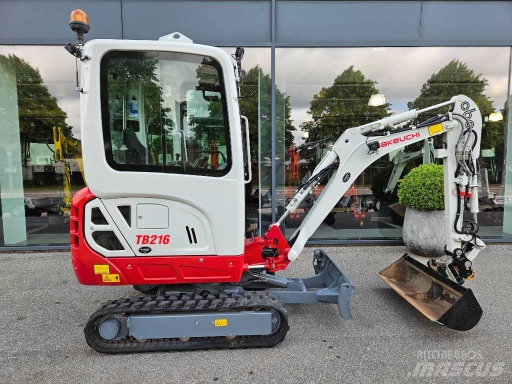 Takeuchi TB 216 Mini rýpadla < 7t