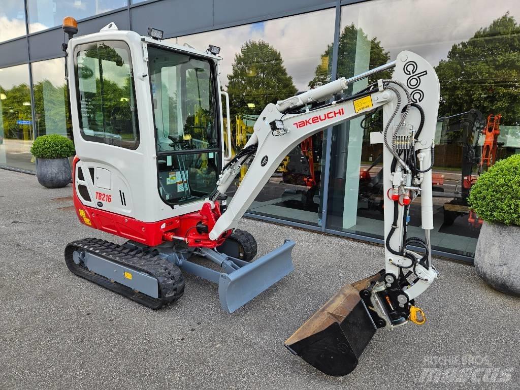 Takeuchi TB 216 Mini rýpadla < 7t
