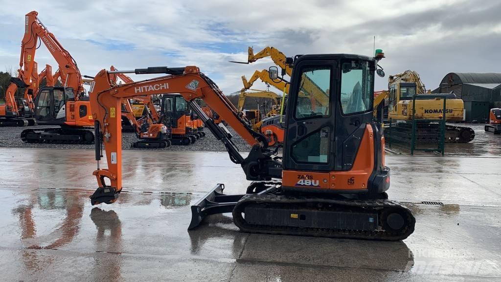 Hitachi ZX 48 U Mini rýpadla < 7t