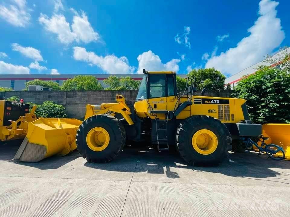 Komatsu wa470 Kolové nakladače