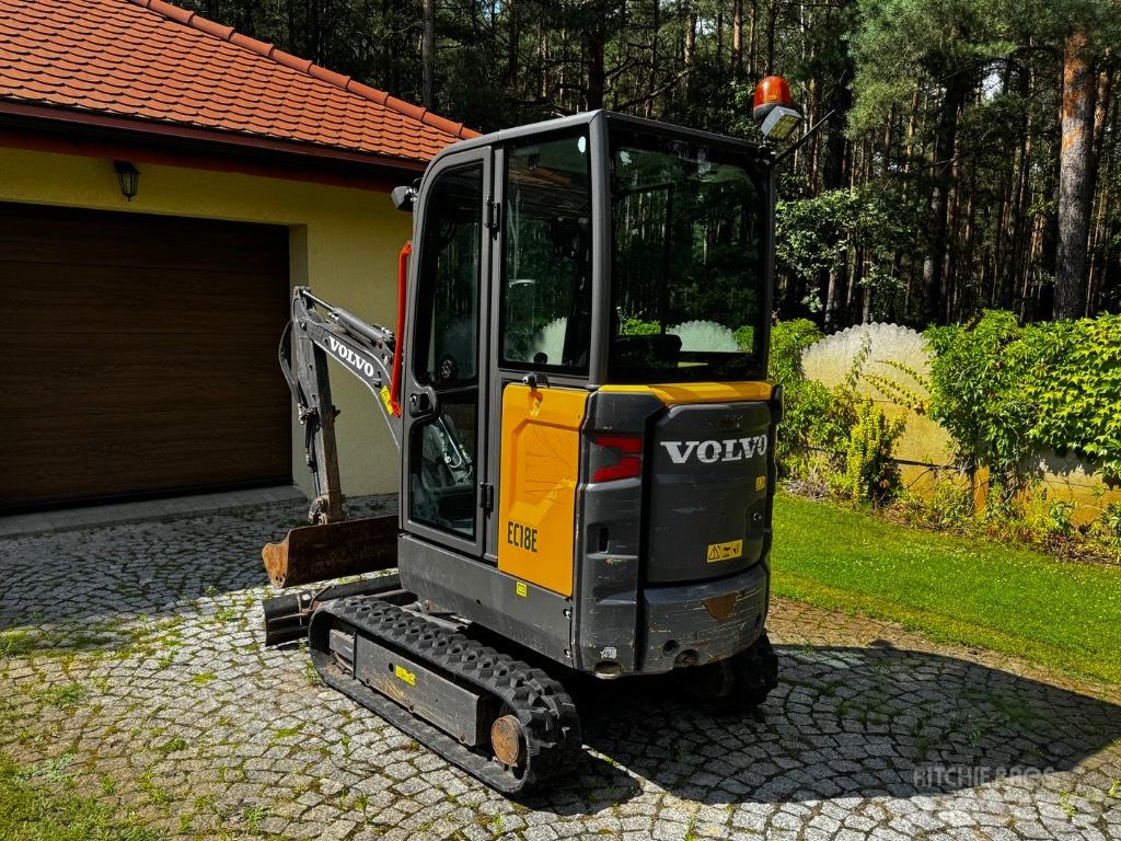 Volvo EC18E Mini rýpadla < 7t