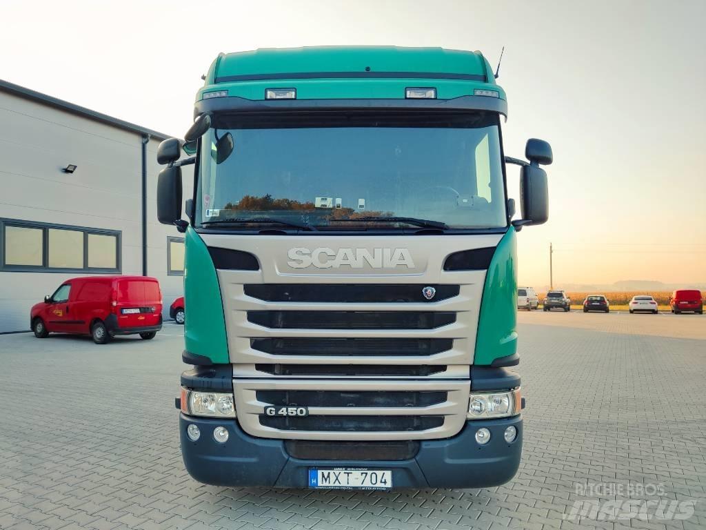 Scania G 450 Vozy na přepravu kmenů