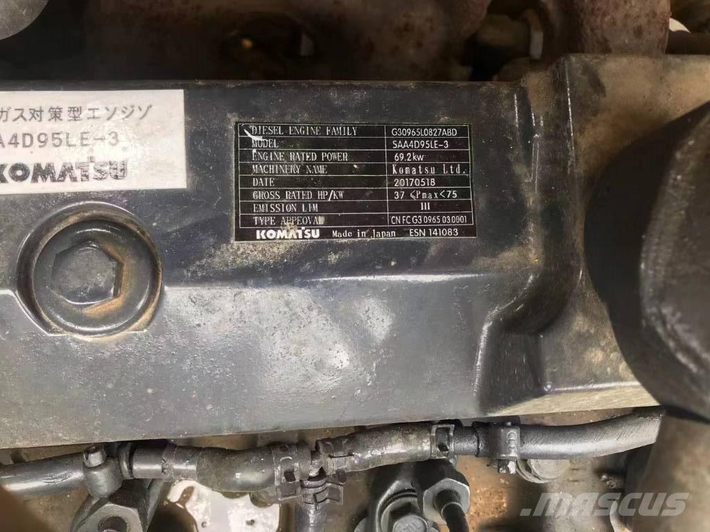 Komatsu PC 110 Pásová rýpadla