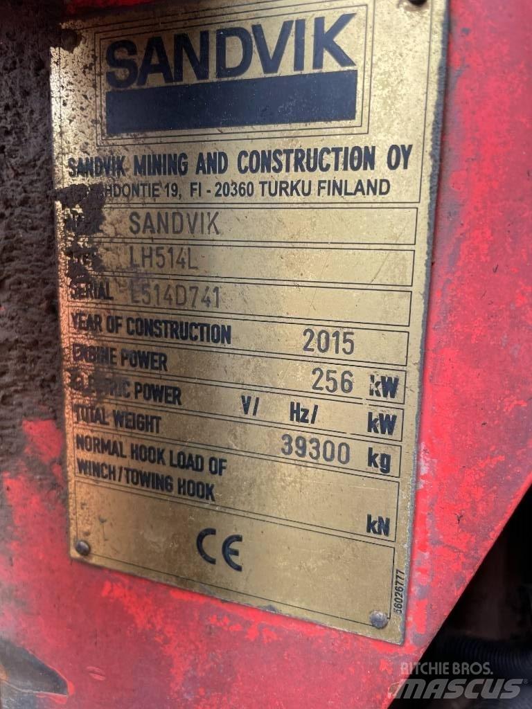 Sandvik LH 514 Podzemní nakladače