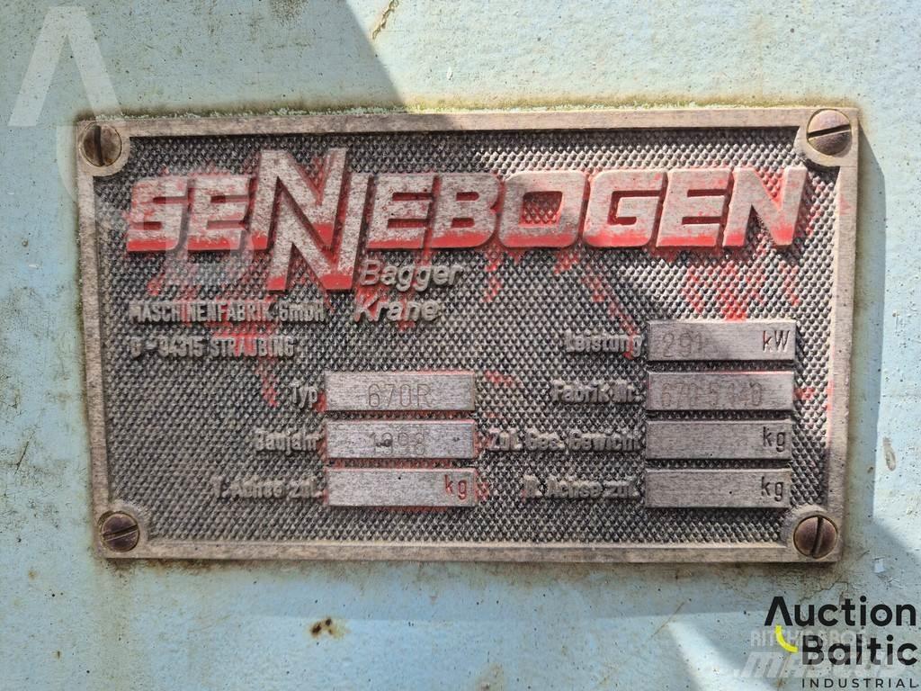 Sennebogen 670R Pásové jeřáby