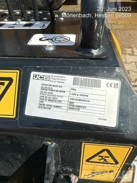 JCB HTD5 mit Tritt Vyklápěcí dempry