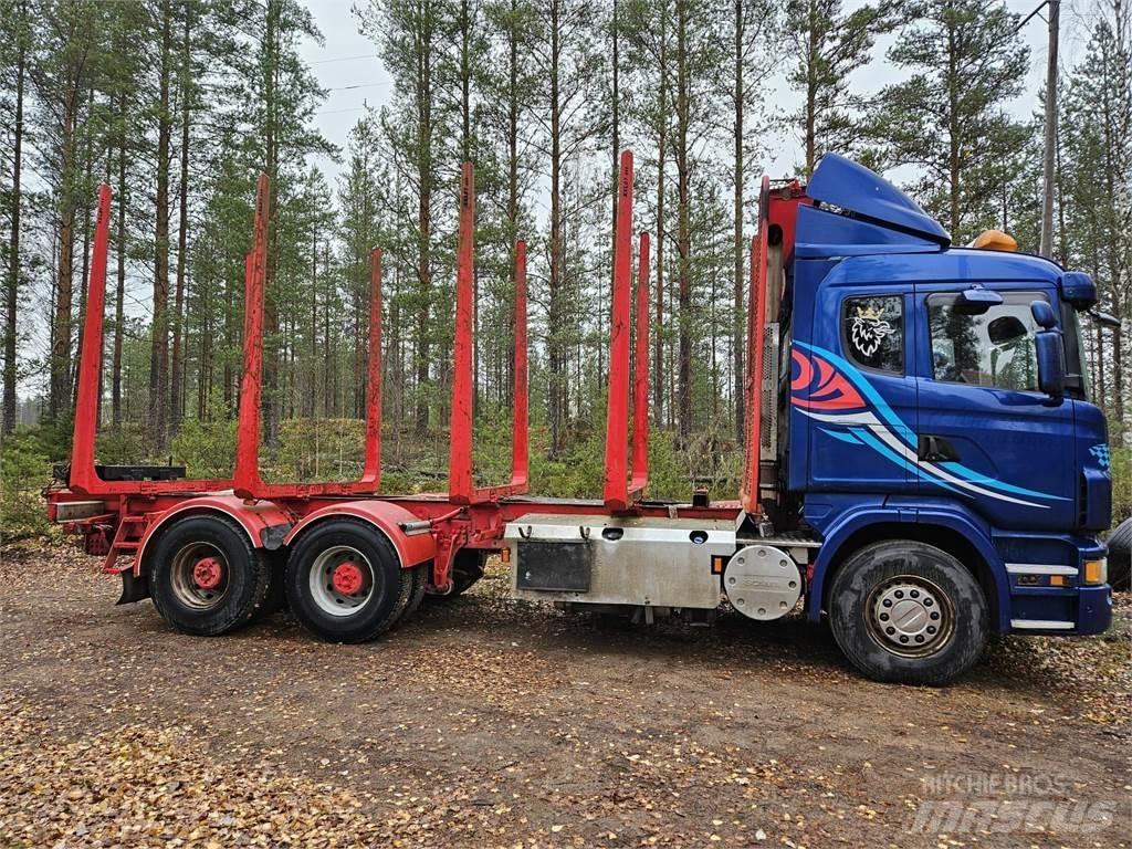 Scania R 730 Vozy na přepravu kmenů