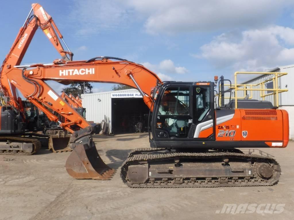 Hitachi ZX 210 LC-7 Pásová rýpadla
